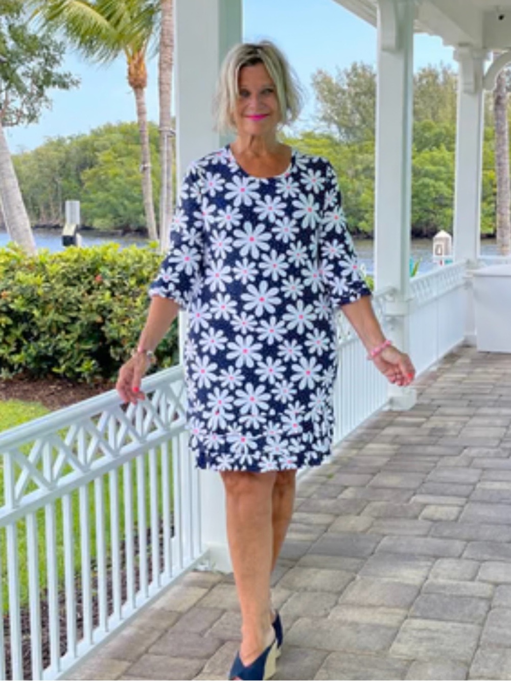 Lulu-B Daisy Shift Swim Dress